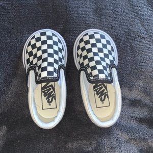 Toddler Checkered Vans